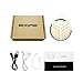 BAIDI(TM) Mini earbuds/in ear stereo wireless 4.1 bluetooth headset/headphone ultra small Invisible earphone for iphone/most smartphone/ipad/laptop etc (Golden)
