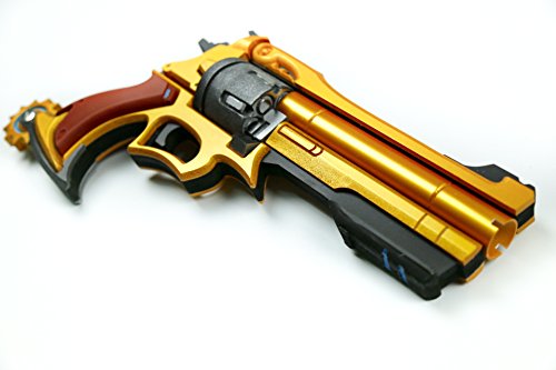OW MCCREE golden weapon Cosplay Prop