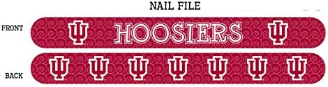 Indiana Hoosiers Nail File - Crimson ,