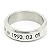 Fanstown BTS Kpop Titanium Ring Necklace with BTS 2pc Pocket lomo Cards Suga