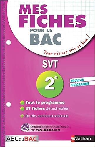 Mes Fiches Abc Du Bac Svt 2de Amazon Fr Camara Christian Gaston Claudine Livres