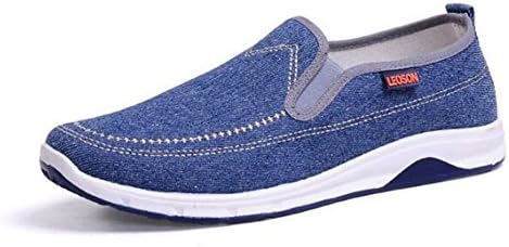 Respeedime Spring Middle-Aged Men's Canvas Shoes Summer Casual Walking Shoes