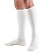 Truform 1913, Diabetic Compression Socks, 8-15 mmHg, Knee High, Cushion Foot, White, X-Large (Pack of 2)