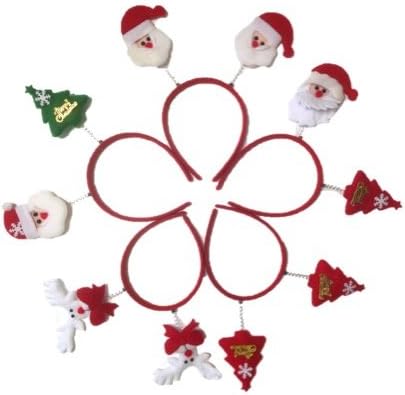Amazon サンタ トナカイ カチューシャ セット コスプレ Xmas クリスマス パーティー サンタクロース コスチューム イベント 仮装 忘年会 かくし芸 宴会 衣装 カチューシャ スタンダード5個セット コスプレ 仮装 通販