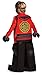 Disguise Kai Lego Ninjago Movie Prestige Costume, Red, Small (4-6)