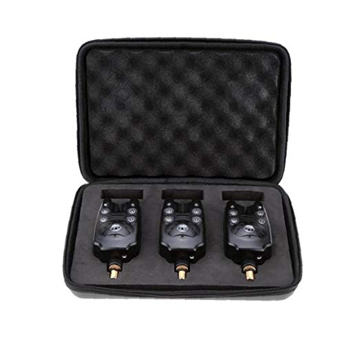 Lankater 3pcs / Set Drahtloser Angeln Bissanzeiger Set Für Angel wasserdichte Justierbare Ton-lautstärke Empfindlichkeit… – Bild 8