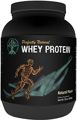 Perfectly Natural Performance Grass Fed Whey Protein Powder - 2lb - Preservative Free, Non-GMO, Gluten Free