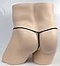 SS Queen Mens Sexy Lingerie Open C-Strap Metal O-Ring G-String Panties T-Back Thong Brief (Set 1), (One Size Fits Waistline: 24.5-39.0 inch/62-100cm)