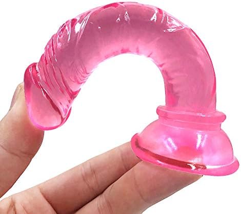 XDDJB Beginners 5.7 inch Mini Flexible Soft Massage Wand Good Choice for Women (Pink)