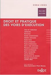 Droit et pratique des voies d'exécution