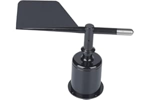 CIMAXIC Wind Direction Indicator Wind Indicator Shell Wind Indicator Protector Wind Anemometer Part Wind Indicator Supply Wind Indicators Shells Wind Indicator Part Abs Portable Sensor