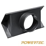 POWERTEC 70152   Router Dust Port, 2-1/2-Inch