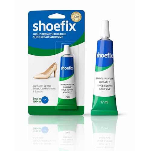 Primebly Instant Shoe Glue 17ml – Super Strong Flexible Shoe Repair Adhesive for Soles, Leather & Rubber | Shoes Sole Repair Glue, Waterproof & Quick Dry | لاصق أحذية قوي جداً مرن لإصلاح النعل والجلد