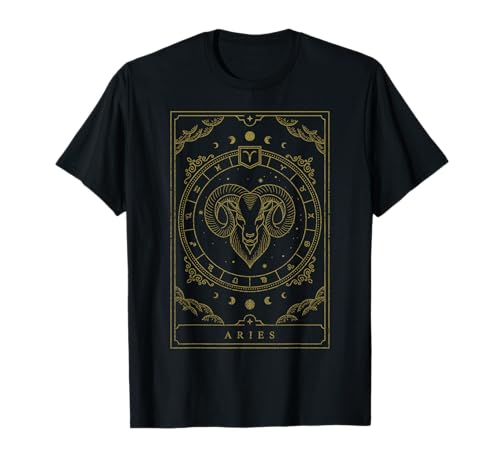 Astrology Birthday Gift Zodiac Sign Aries T-Shirt