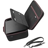 RLSOCO Hard Shell Carrying Case for Playstation 4 / Playstation 4 Pro Console and Accessories - Fits for PS4 Controllers, Headsets, Mobile Hard Drive, Cables 
