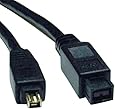Tripp Lite FireWire 800 IEEE 1394b Hi-speed Cable (9pin/4pin) 6-ft.(F019-006)
