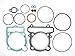 TopendGaskets brand Gasket Kit Replacement for Yamaha Warrior 350 1987-2004 Raptor 350 2004-2013 Grizzly Kodiak Bruin Big Bear 350