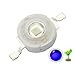 CHANZON 10 pcs High Power Led Chip 3W Royal Blue Plant Grow Light (440nm - 450nm / 400mA - 500mA / DC 3V - 3.4V / 3 Watt) SMD COB Emitter Diode Components for DIY Hydroponic Aquarium Growing Lamp