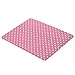 Bacati - Elephants Pink/Grey 4 Pc Girls Toddler Bedding Set 100 Percent Cotton Includes Reversible Comforter, Fitted Sheet, Top Sheet, and Pillow Case for Girls