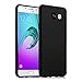 Galaxy A5 (2016) Case, JAMMYLIZARD Ultra Slim Silicone Jelly Back Cover for Samsung Galaxy A5 (6) 2016, Black