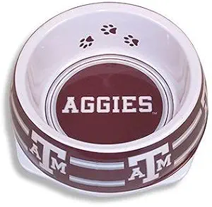 DOG BOWL. - NCAA Licensed FEEDING BOWL. - Football/Basketball Feeding & Watering DOG & CATS BOWL. - Durable SPORTS PET BOWLS for DOGS & CATS. 2 Sizes available in 21 NCAA TEAMS