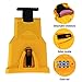 Diriway Portable Proprietary Chainsaw Saw Chain Sharpener Fast-Sharpening Stone Grinder Tools (Yellow)