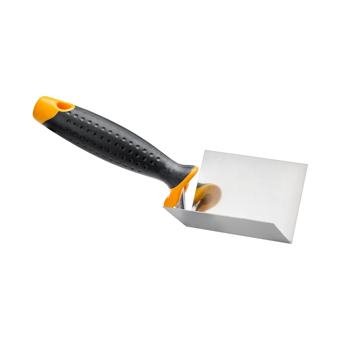 Hardy Angled Trowel Inside Stainless Steel 2k * 28 * Series Mortar Spreading Masonry Plastering Solid Wood Handle Comfortable Light 8x6x6cm