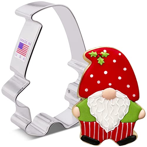 Gnome Cookie Cutter, 4" Made in USA by Ann Clark Pricepulse
