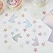 Ginger Ray Designer Iridescent Unicorn and Stars Party Decoration Confetti Confetti - Unicorn and Stars
