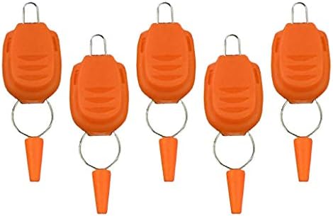 Sharprepublic 5ピース 値引き 個newフィッシングスピニングリールラインストッパーベイトキャスティングワイヤーバックルキーパー