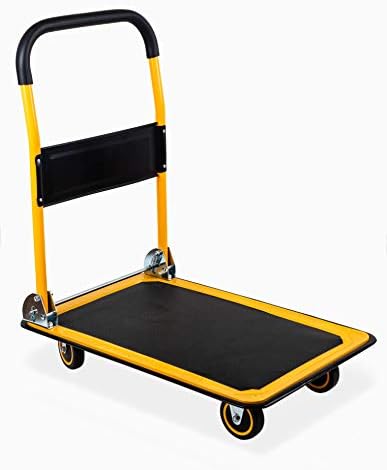 MaxWorks 80876- Foldable Platform Truck Push Dolly
