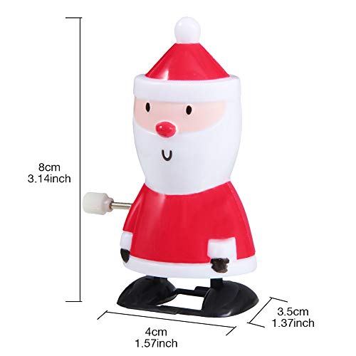 ThinkMax 24 Pack Christmas Wind Up Toys, Colorful Assorted Toys for Kids Christmas Party Favor Goody Bag Filler