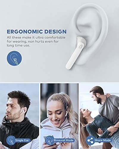 FALWEDI Wireless Earbuds 35H Playtime Waterproof Bluetoth Ear Buds