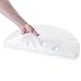 SlipX Solutions White Comfort Foam Shower Mat Feels Great on Tired Feet & Helps Prevent Slips (23