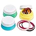 Travel Jars Cosmetic Containers, Compact Sample Size Silicone Travel Container for Makeup, Lotion, Cream Etc., Empty Jar