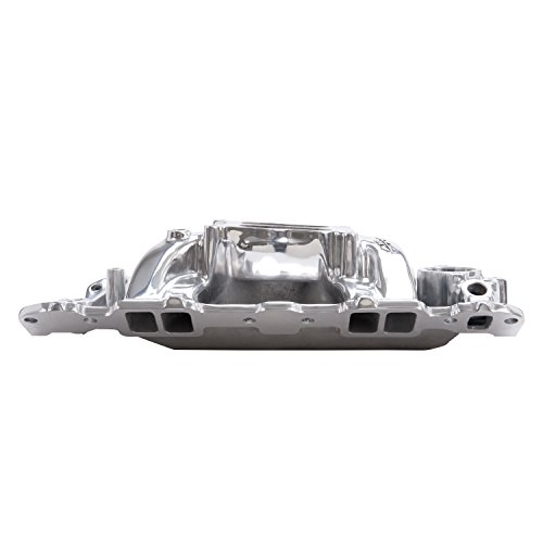 Edelbrock 26011 Performer Air-Gap Polished Aluminum Intake Manifold