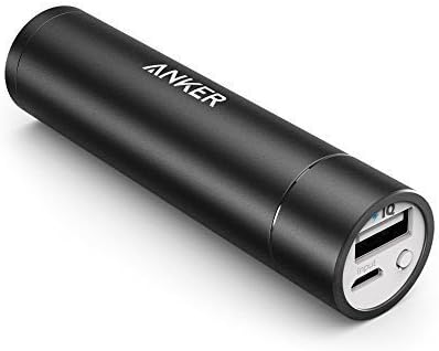 Custom Anker PowerCore+ Mini 3350mAh Power Bank Portable Charger (Black) - 250 PCS - $17.49/EA - Promotional Product with Your Logo/Bulk / Wholesale