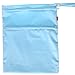 Damero Cute Travel Baby Wet and Dry Cloth Diaper Organizer Bag (Large, Light Blue)