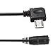 Waterwood Black Micro USB Jack to 3.5mm Headphone Earphone Adapter Socket Audio Cable