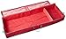 Elf Stor 1025 Gift Storage Organizer for 30 Inch Wrapping Paper, Ribbon and Bows, Red