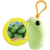Giant Microbes Flu Plush Keychain by GIANTMicrobes