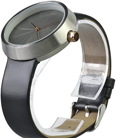 Takeshi Classy Turbine Japan Quartz Movement 200m Water resistance Watch with Leather Band For Unisex #TK04SL