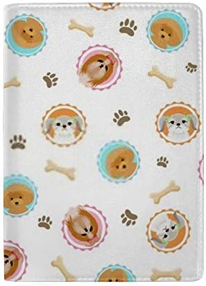 訳あり商品 パスポートカバー ホルダー パスポートケース スキミング防止 多機能収納ポケット トラベルウォレット Puレザー エアチケット カード ケース 収納ポーチ おしゃれ 可愛い犬柄 高級レザー 出張 便利グッズ 安全な海外旅行用 有名ブランド最終値下げ