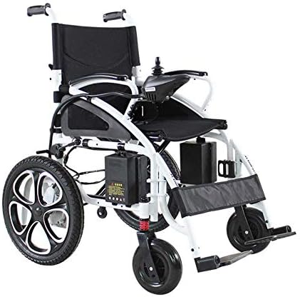 電動車椅子 折りたたみ式インテリジェントハイバック多機能自動無効高齢者パワー車椅子