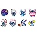 Cartoon Lilo & Stitch Stickers for Laptop Trendy Cartoon Waterproof Vinyl Water Bottle Notebook Snowboard Skateboard Luggage Bicycle Motorcycle Guitar Bike Decal Sticker 50pcs for Teens Kids (Stitch)