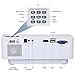 Projector, Aidodo Video Projector(2018 Upgraded) with 120 Inch and 1080P Support, Home Theater Projector Compatible with Fire TV Stick, PS4, HDMI, VGA, TF, AV and USB