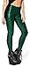 Green Mermaid Leggings for Women Halloween Leggings Stretch Ankle Length XL