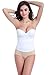 Nolama Women's Seamless Hidden-Wire Bustier Bra Top Strapless Low Back Bridal Corset