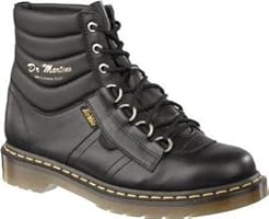 Dr. Martens Kamin Mens Black Leather Boots D-Ring US 4 UK 3 