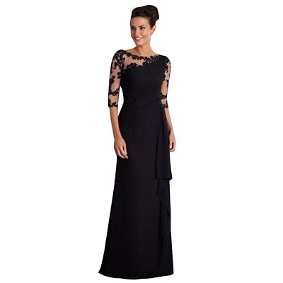 chinese dress ladies Elegant Slim dresses for church women O Neck Half Sleeves Peplum Class main image 0